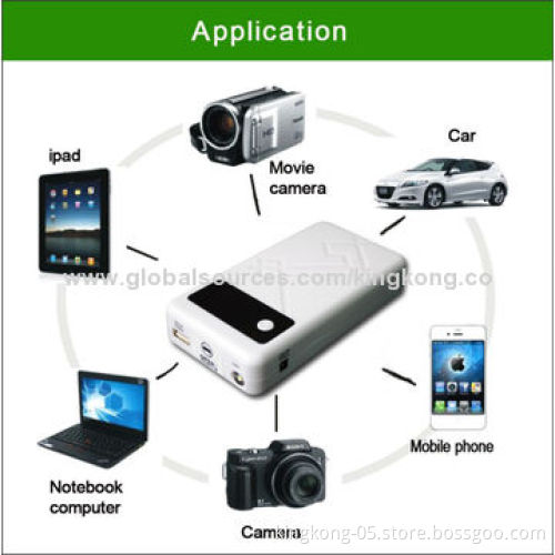 2014 New Product Multifunction Jump Starter/Battery, 14,000mAh Capacity